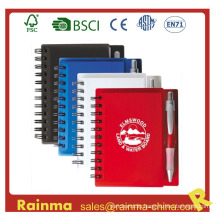 PVC Cover Notebook with Ball Pen